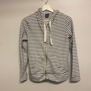 Striped Faded Glory Hoodie - S